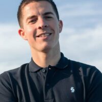 Man Wearing Golf Shirt