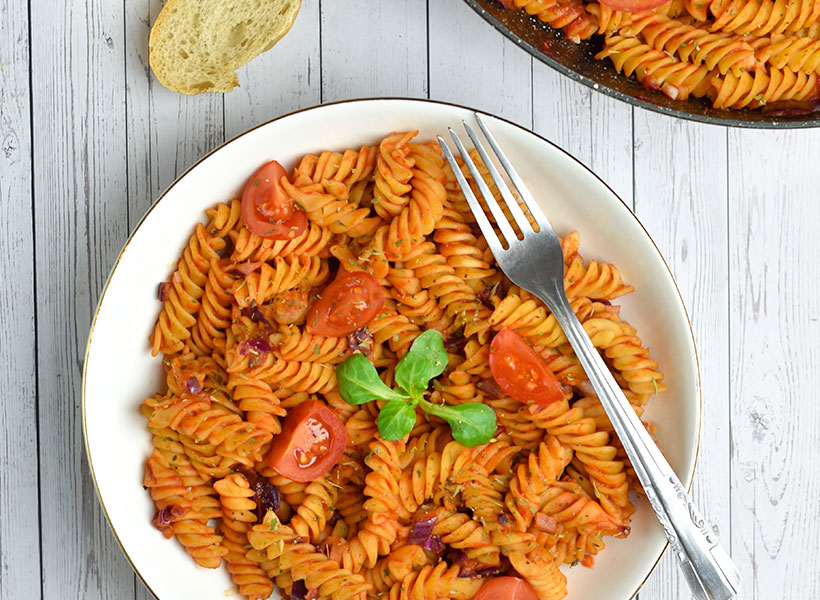 Pasta in a Plate