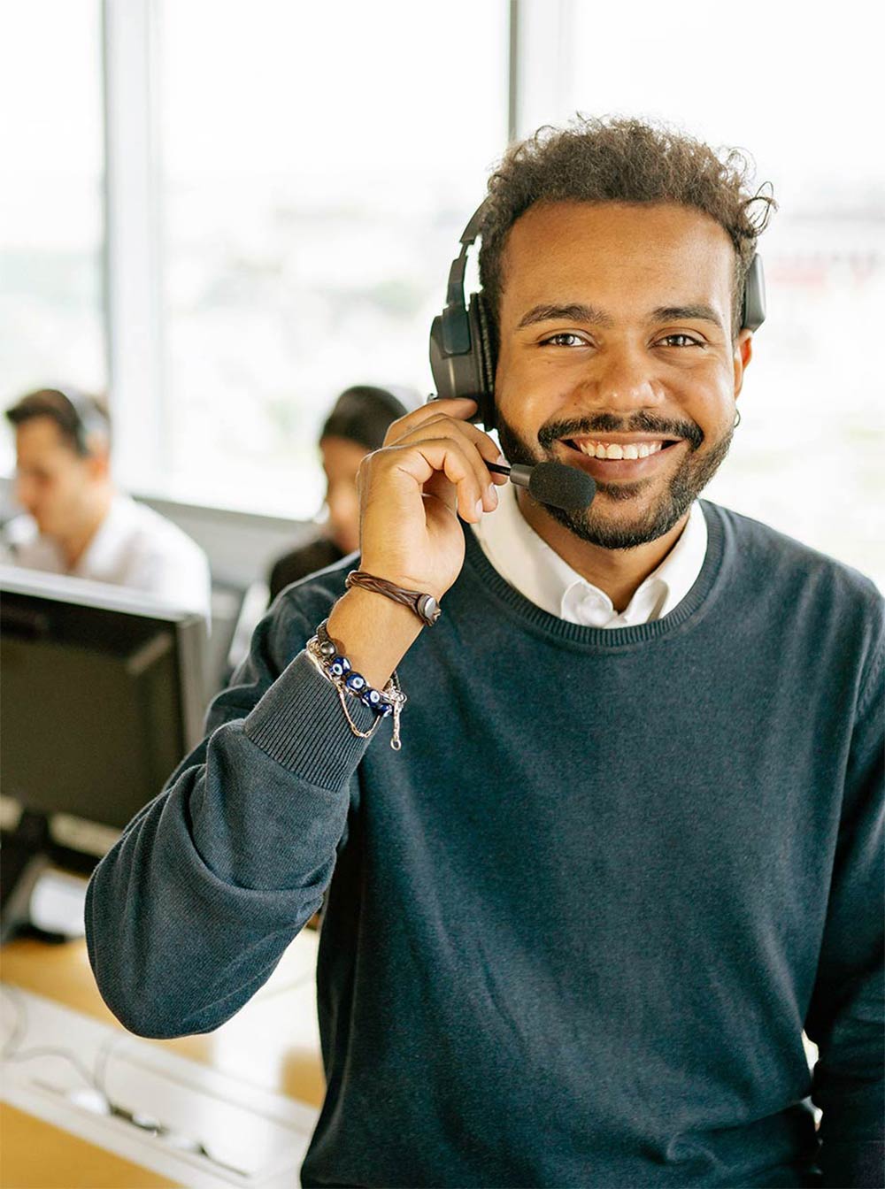 Man with Headset